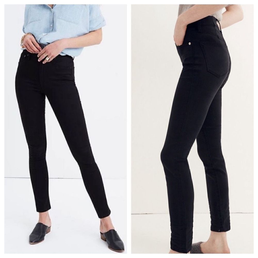 Madewell 10" High Rise Skinny Jeans Size 25